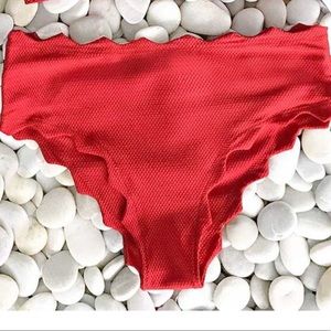 Cupshe scalloped bikini bottom